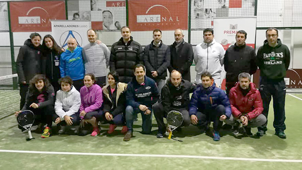 primer torneo de padel aparejadores de Lugo